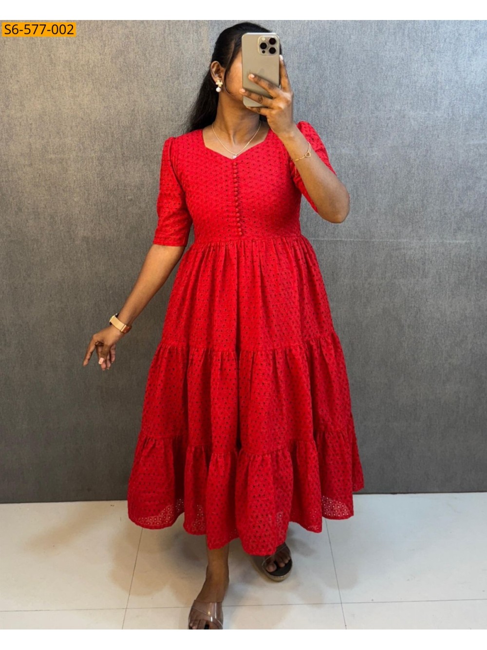 Shifli Cottan Anarkali Gown