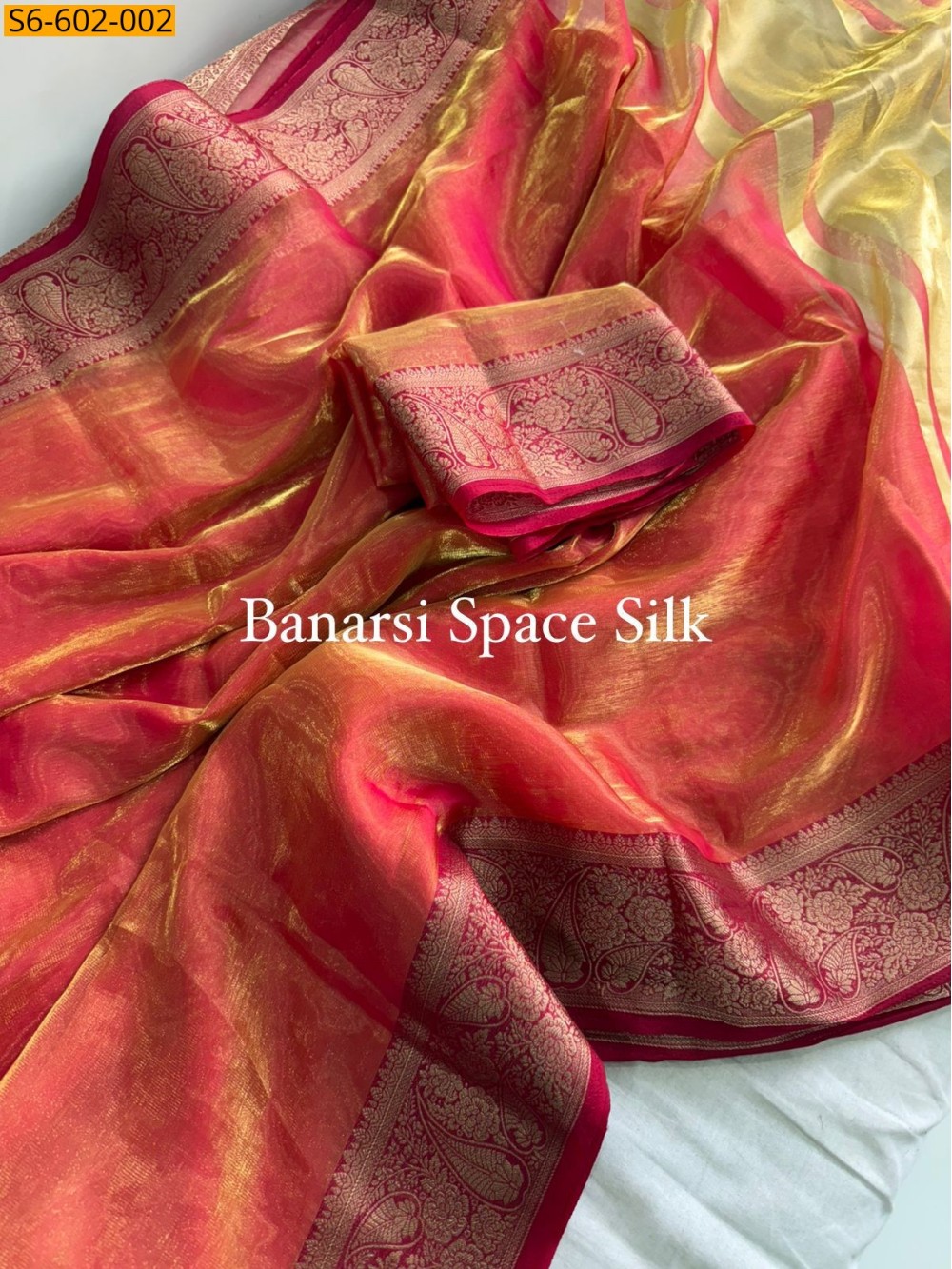 Banarasi space silk Saree