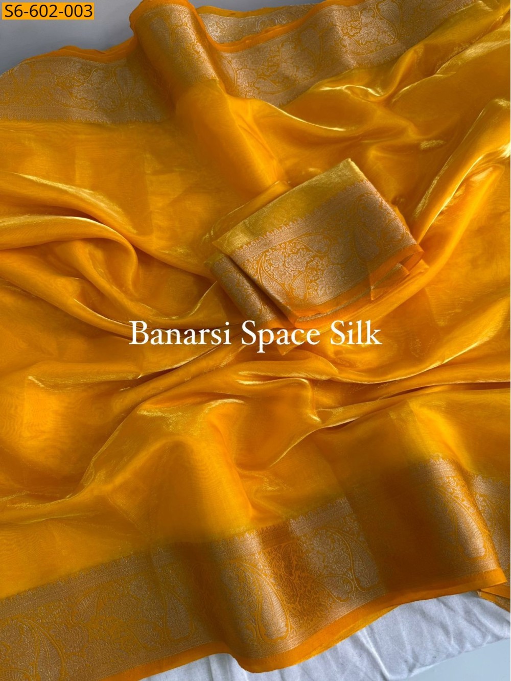 Banarasi space silk Saree