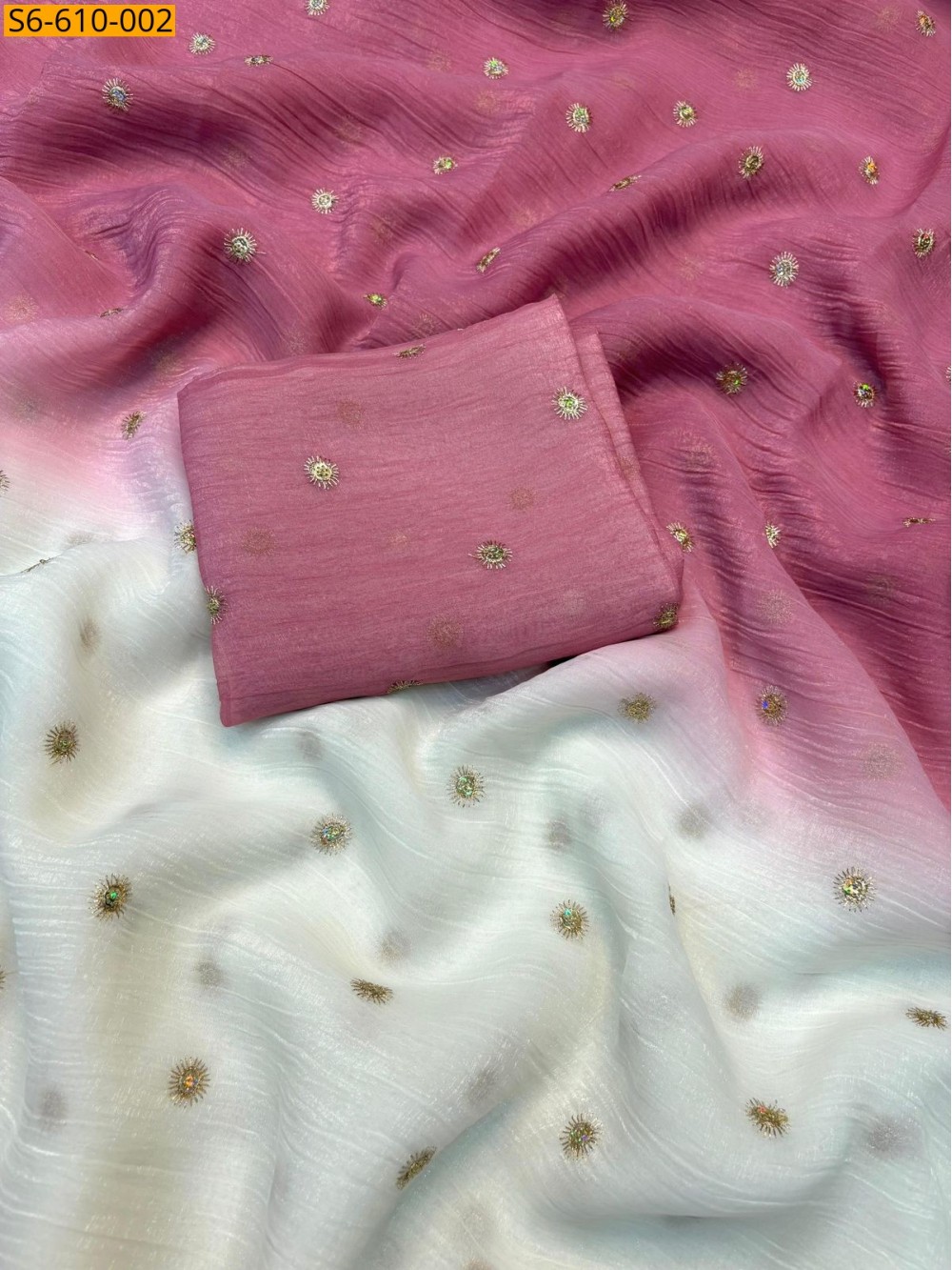 Party wear shaded sarees