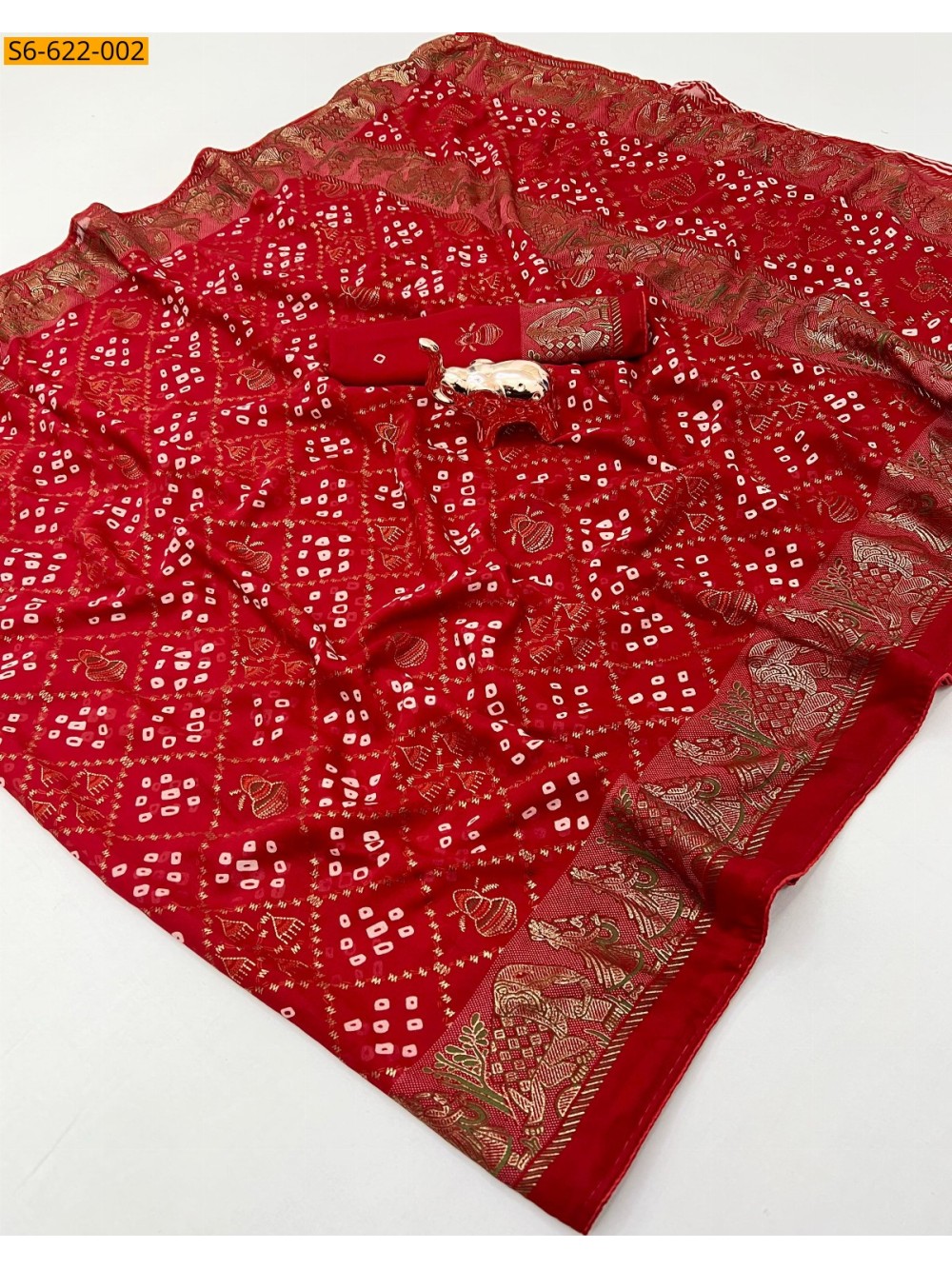 Fancy Viscose Georgette Saree