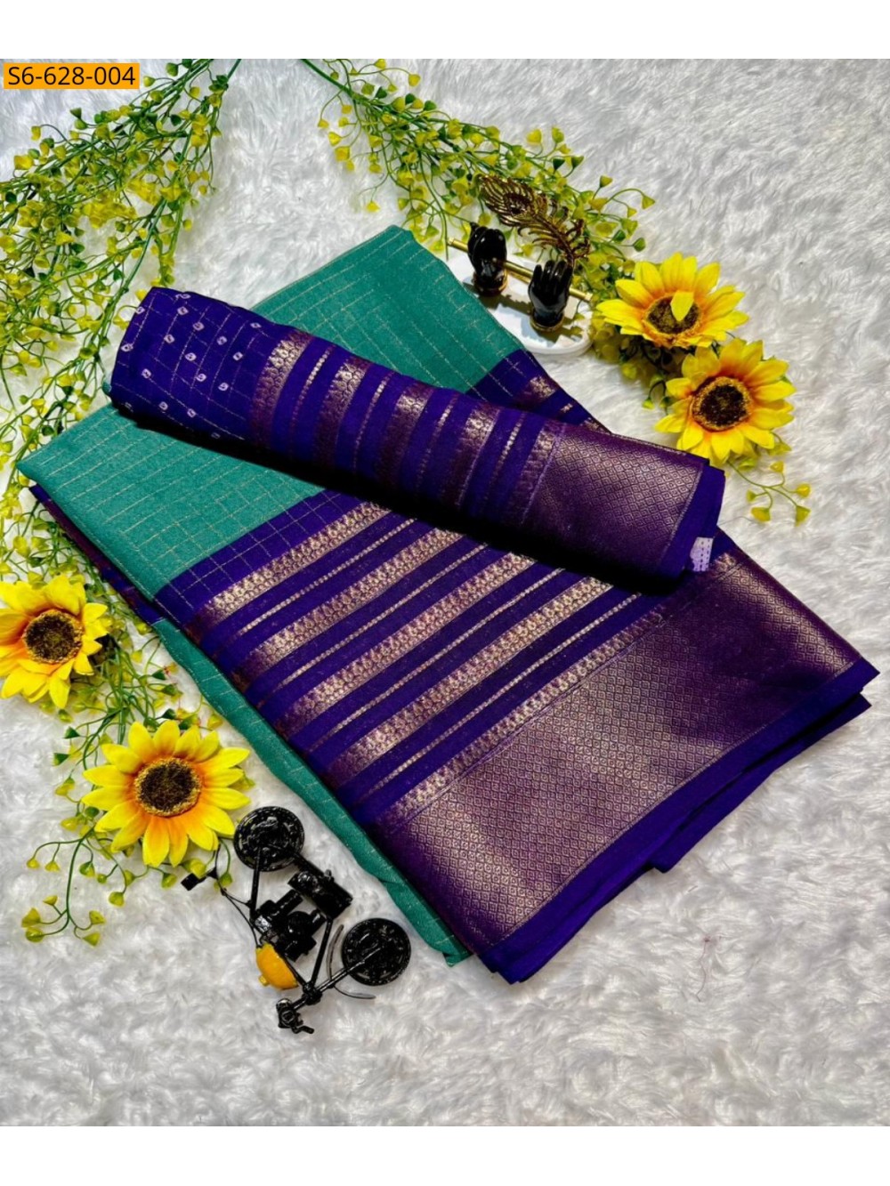 Fancy mysore silk saree