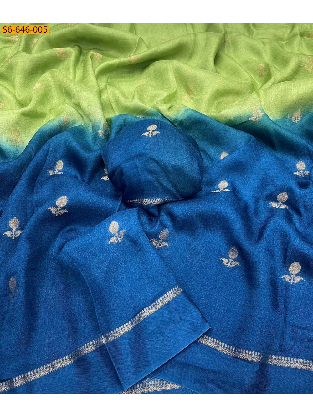 Fancy viscose khadi silk sarees