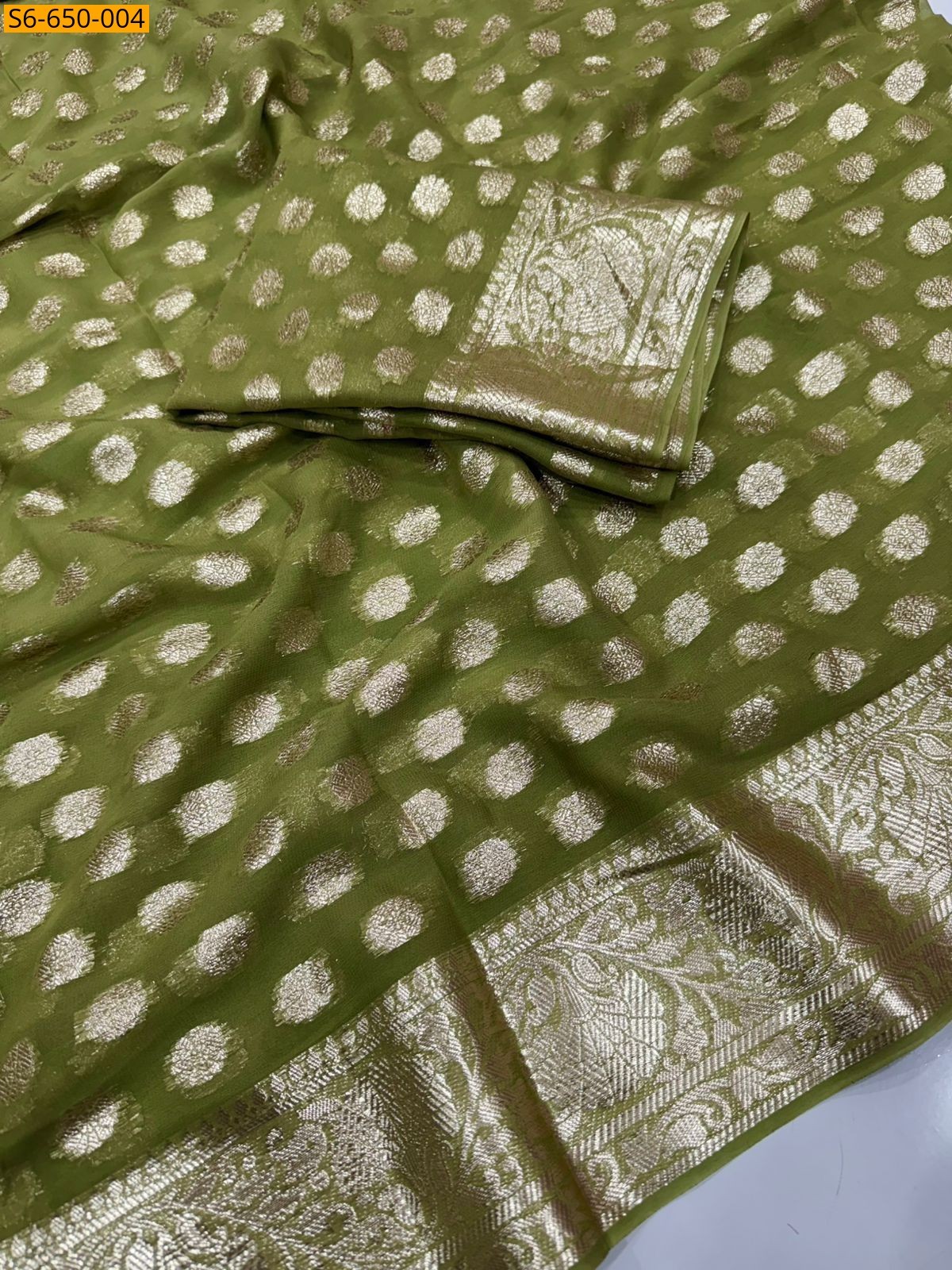 Viscose Georgette Saree