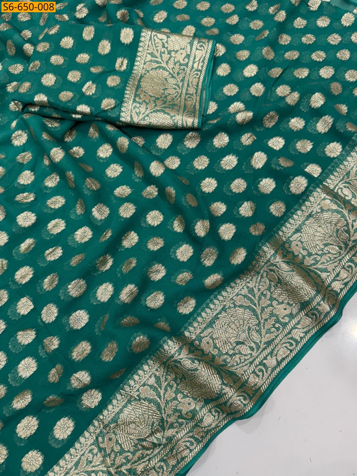 Viscose Georgette Saree