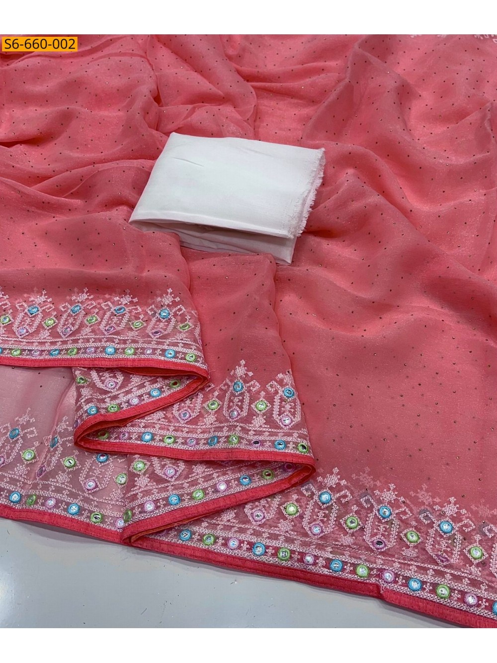 Star georgette saree