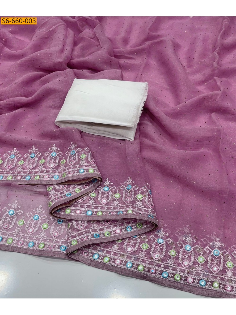 Star georgette saree