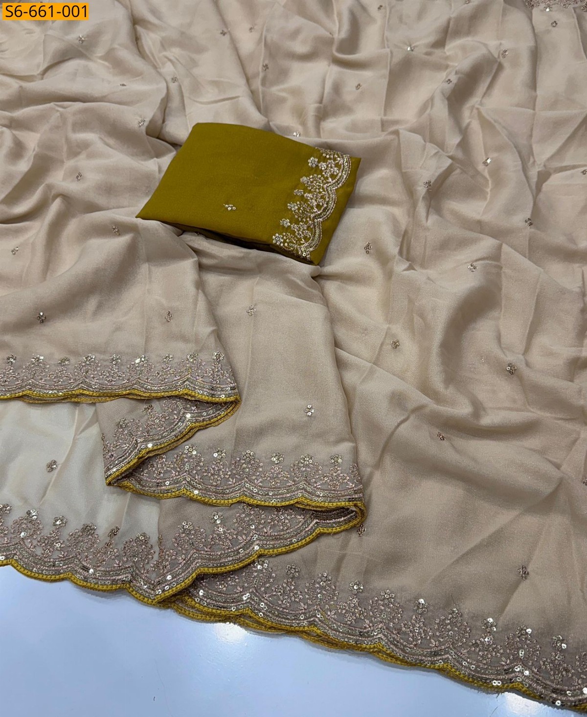 Star georgette saree