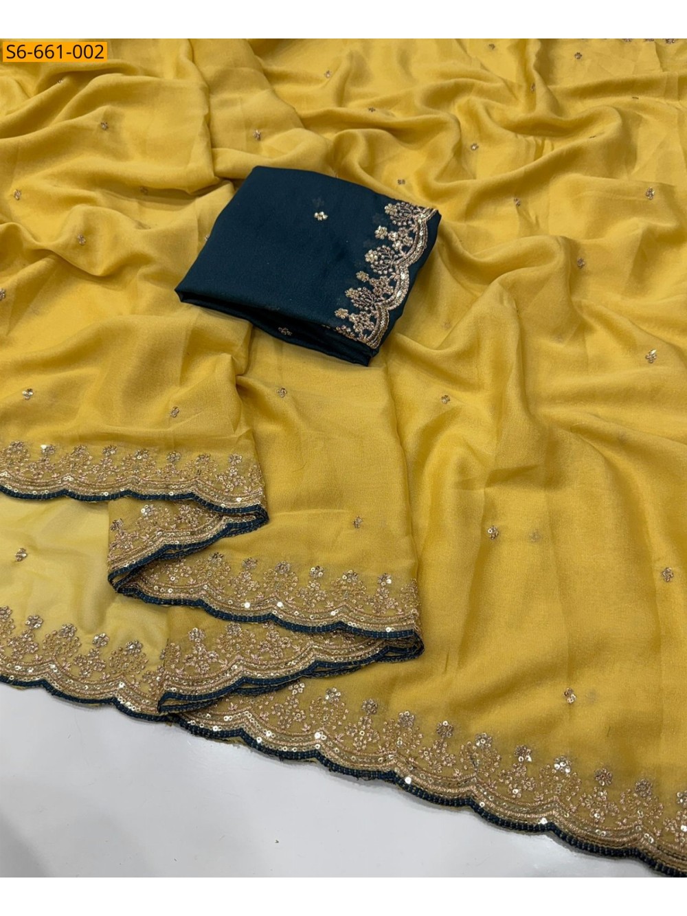 Star georgette saree