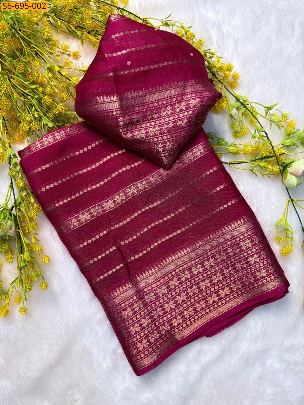 Fancy georgette saree