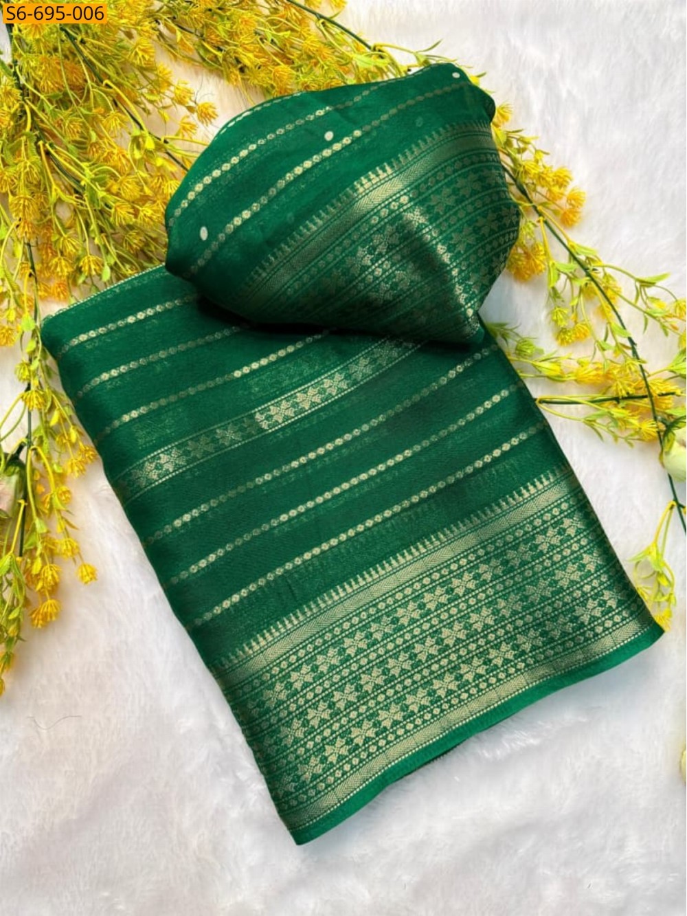 Fancy georgette saree