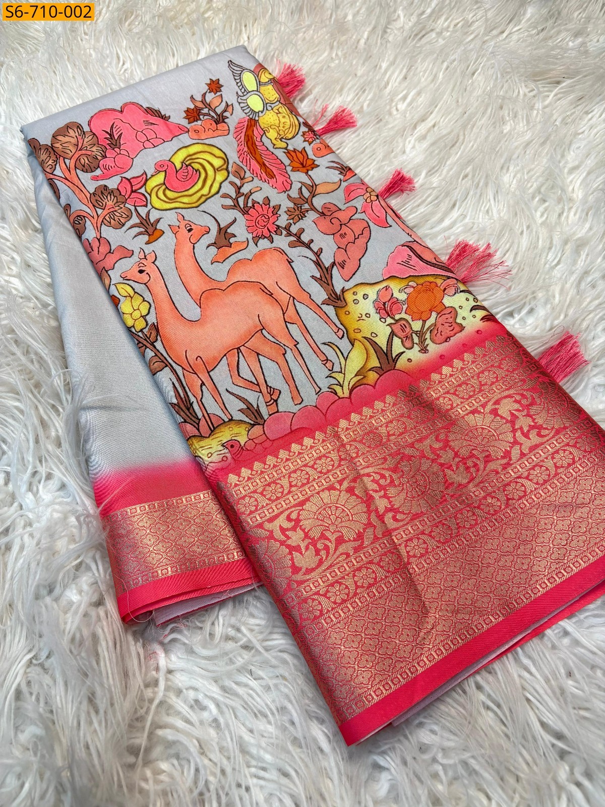 Soft Dola Silk Saree