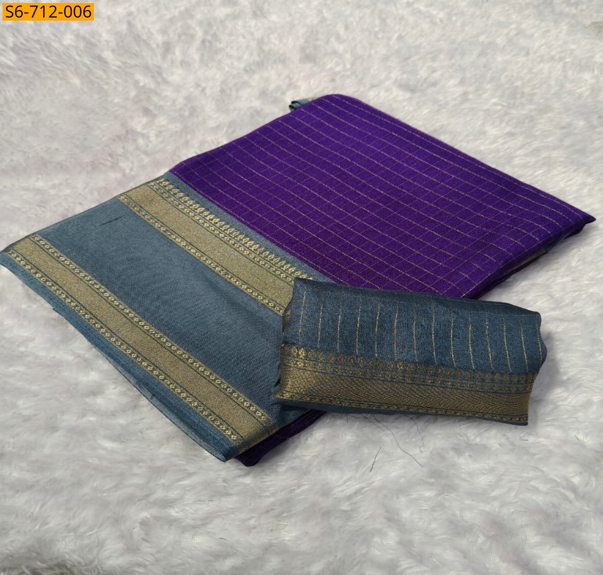 Violet Fancy mysore silk sarees