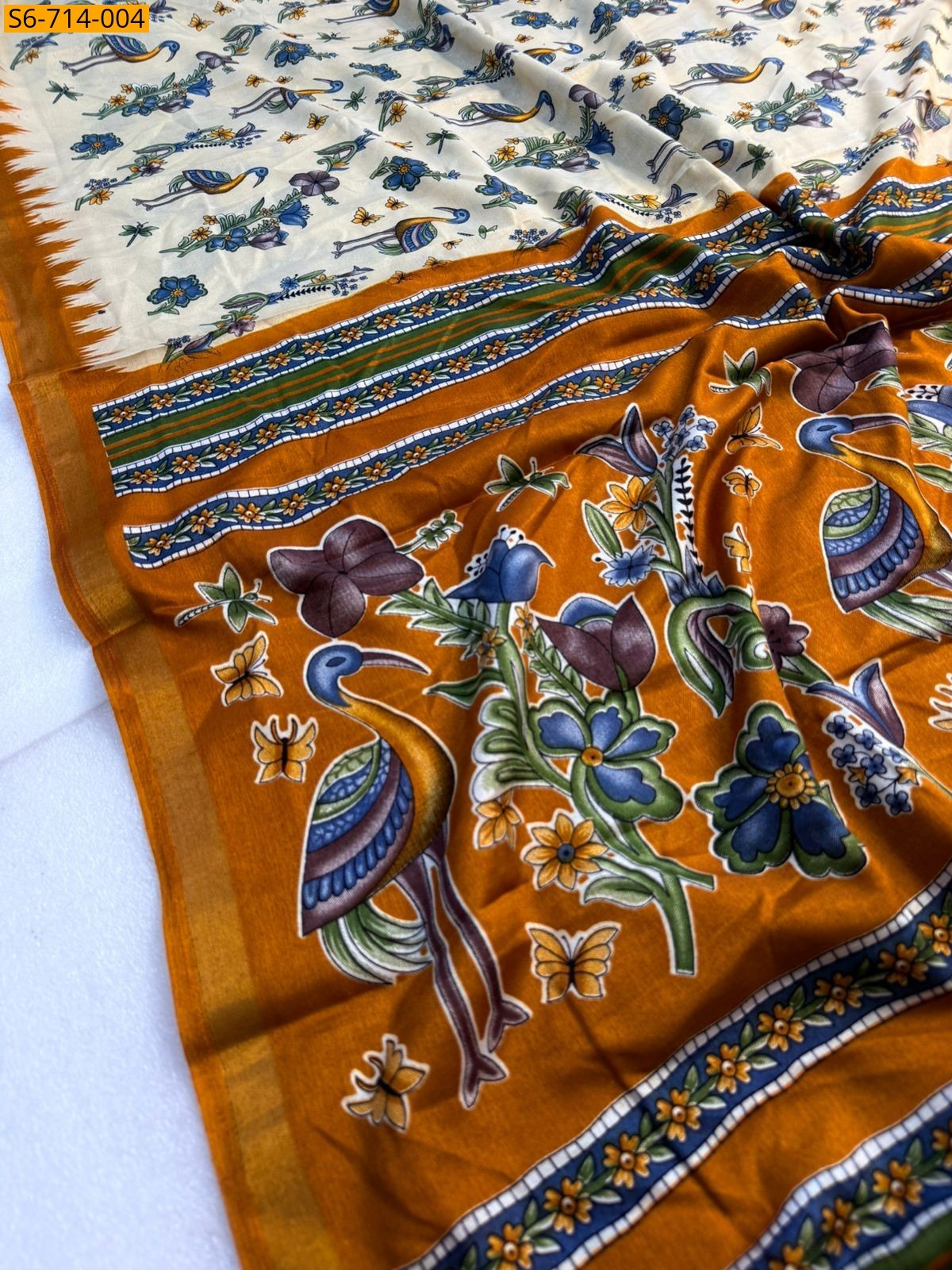 Fancy Mul Cotton Saree