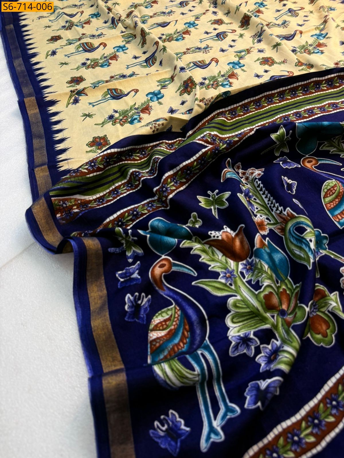 Fancy Mul Cotton Saree