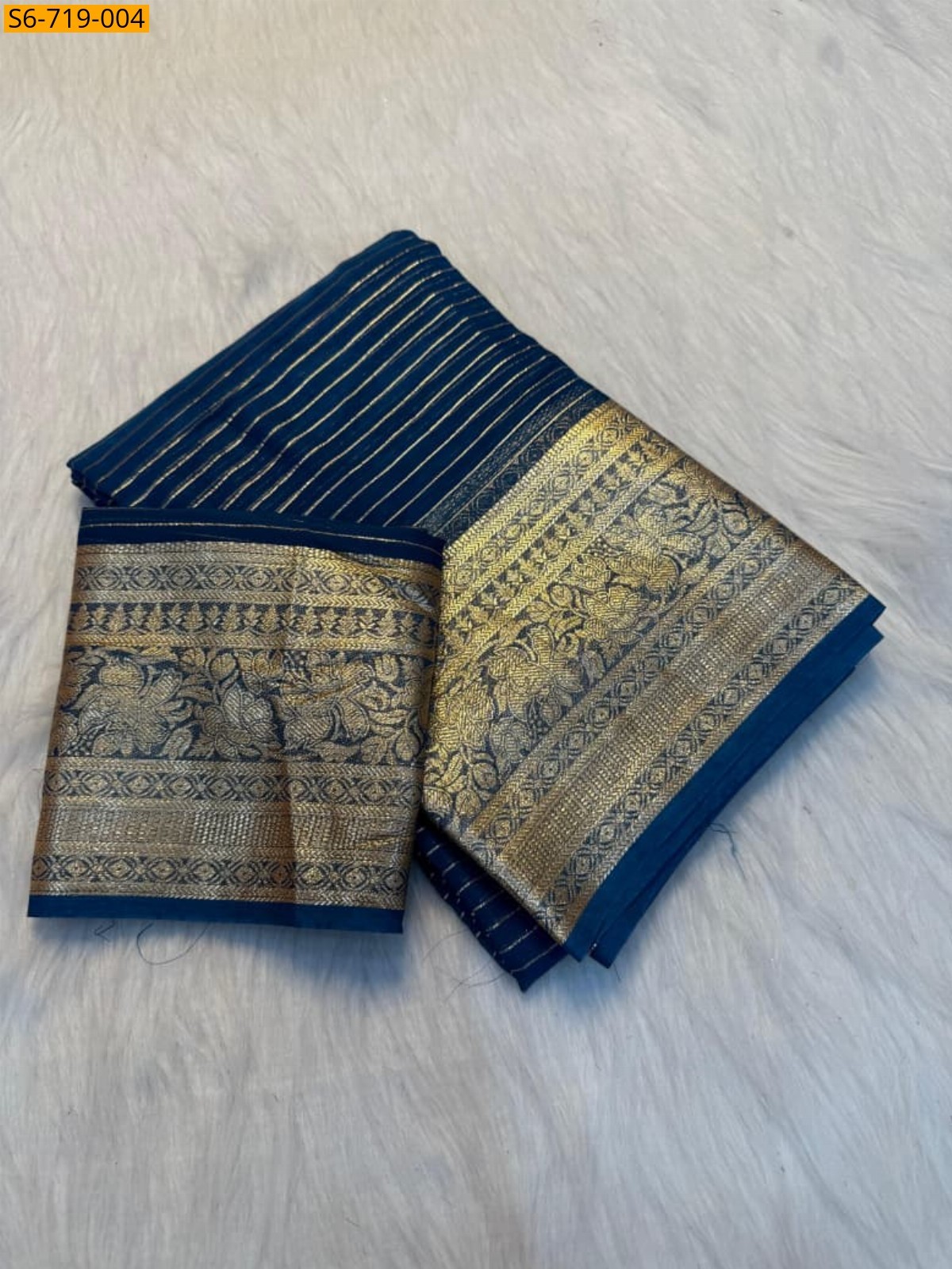 Morpitch Viscose Georgette Saree