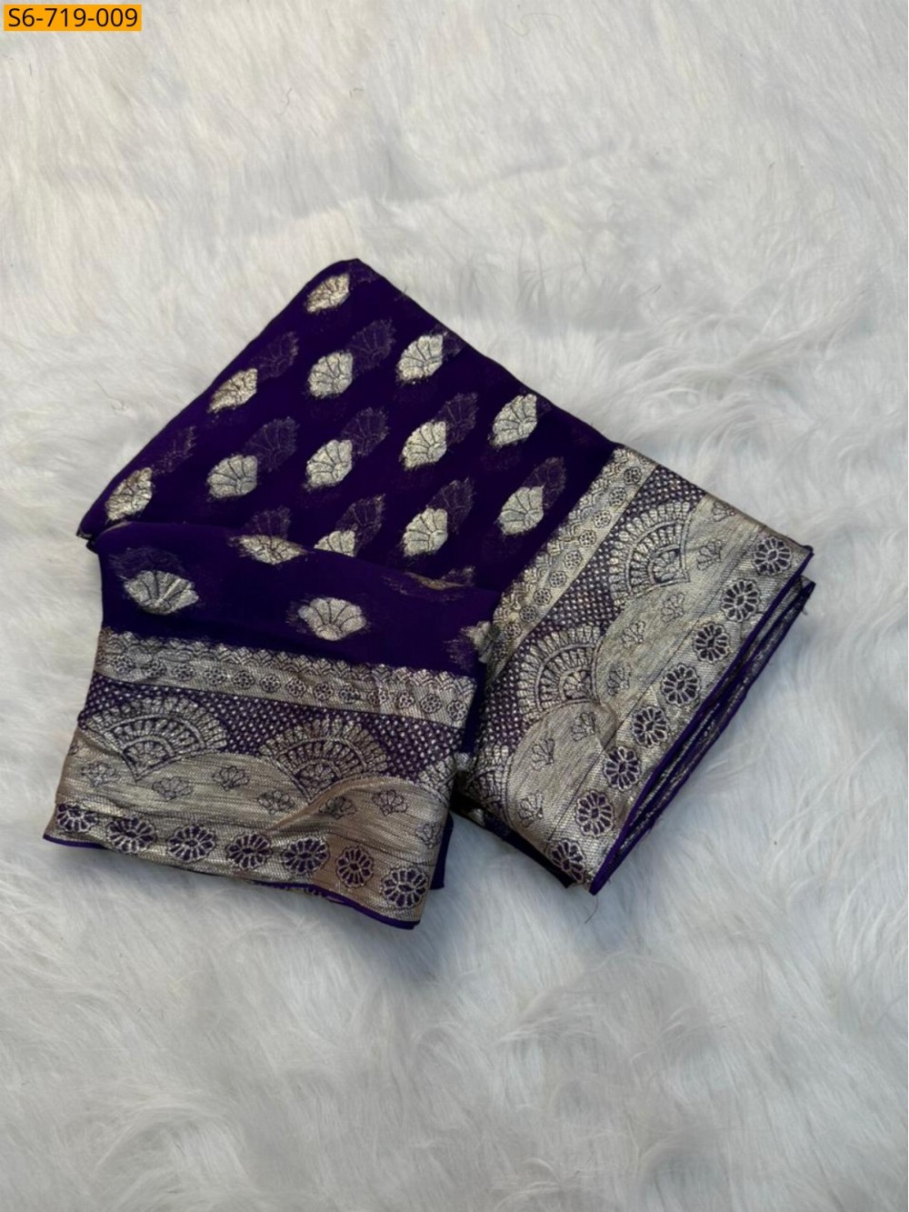 Viscose Georgette Saree