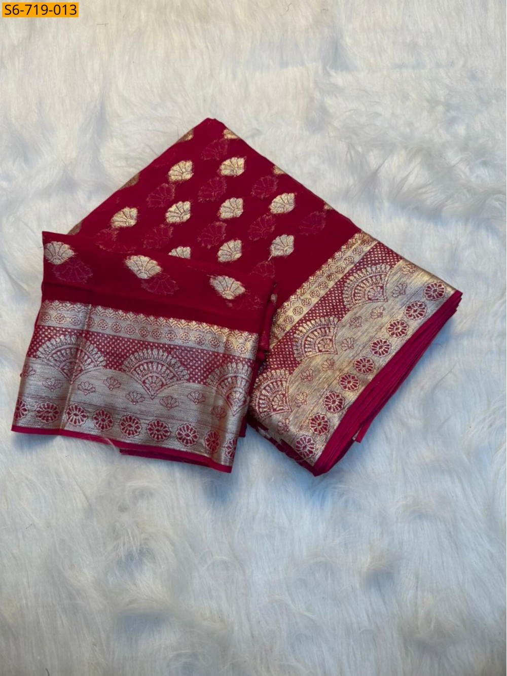 Viscose Georgette Saree