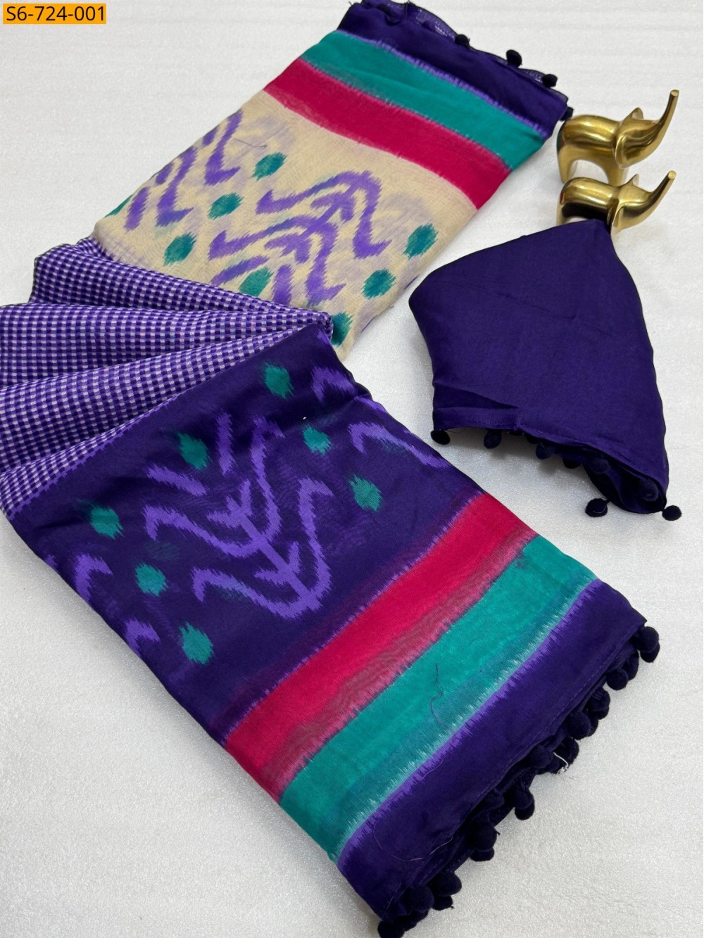 Mulmul Soft Cotton Saree