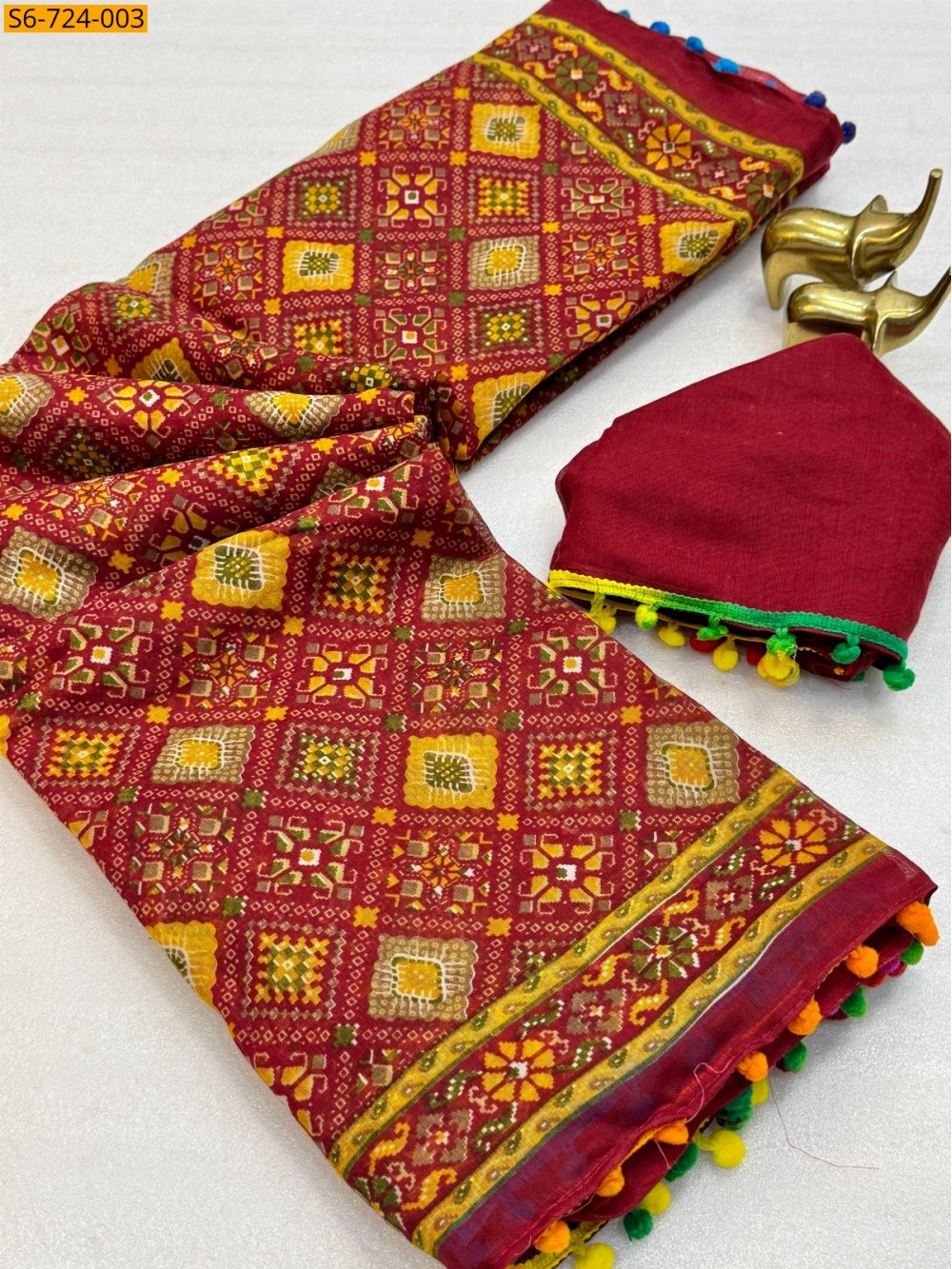 Mulmul Soft Cotton Saree