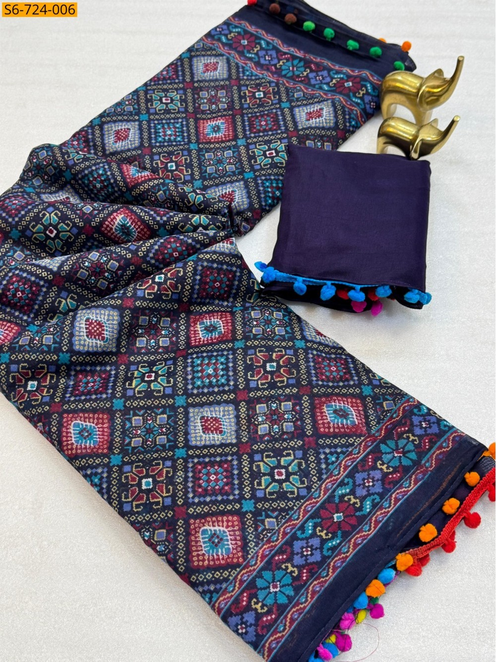 Mulmul Soft Cotton Saree