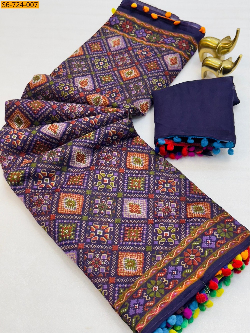 Mulmul Soft Cotton Saree