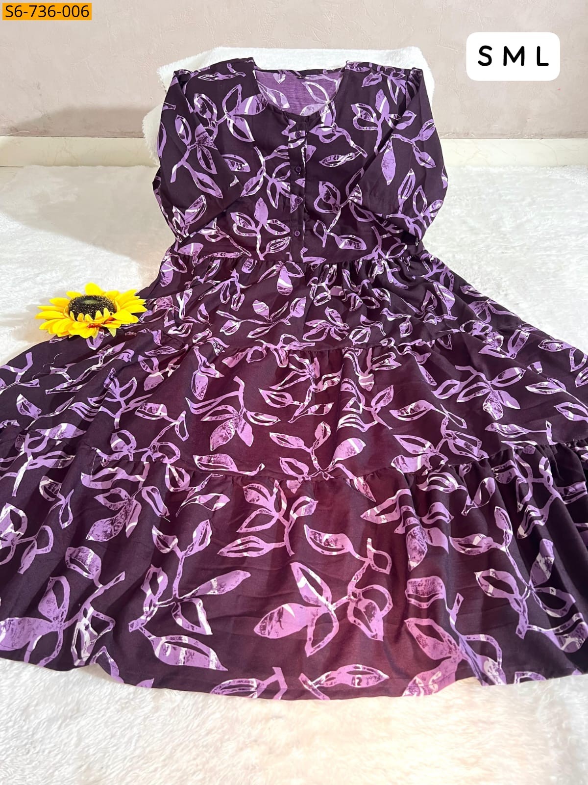 Magennta Cotton Maxi