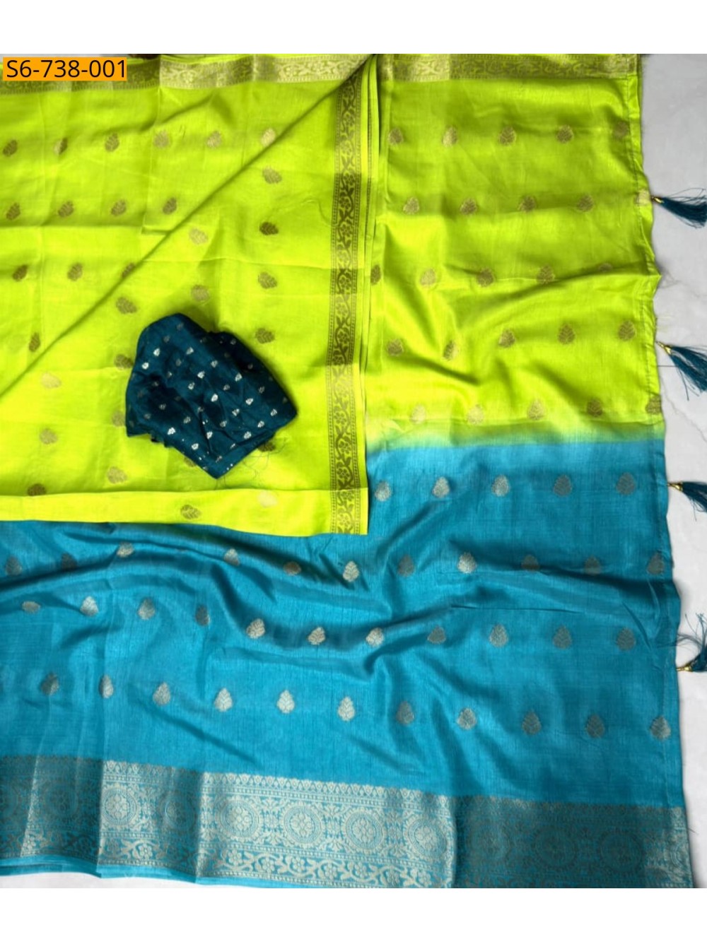 Fancy Dola jacquard silk sarees