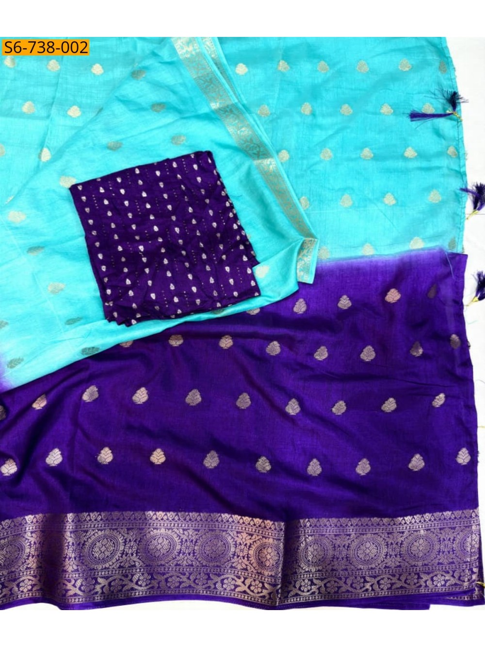 Fancy Dola jacquard silk sarees