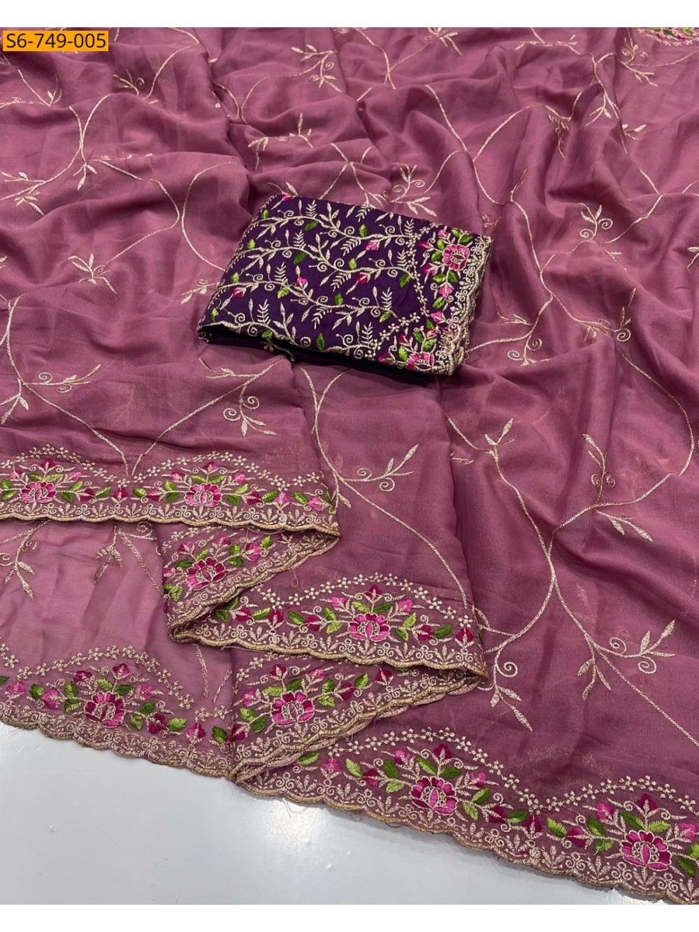 Star Georgette Saree