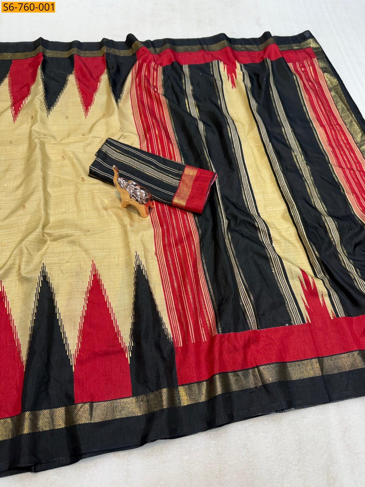 Sandal Fancy Dola Silk Sarees