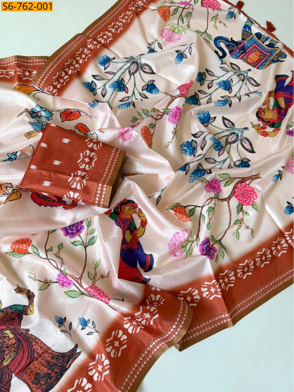 Soft Tusser Silk Sarees