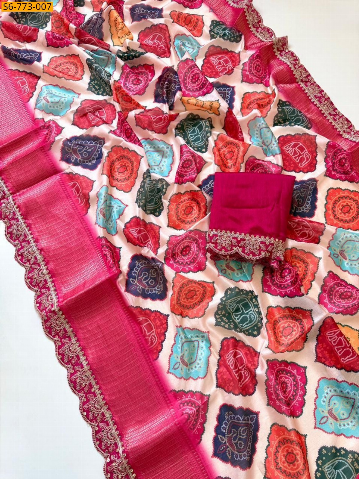 Off White Fancy Dola Banarasi silk sarees