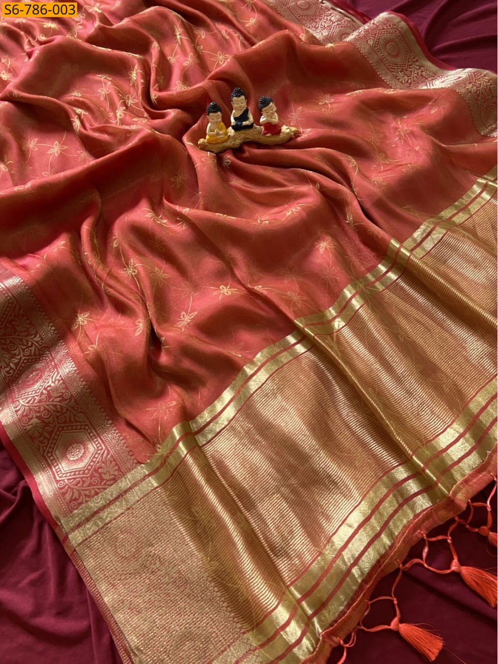 Fancy Soft Fendy Satin Saree