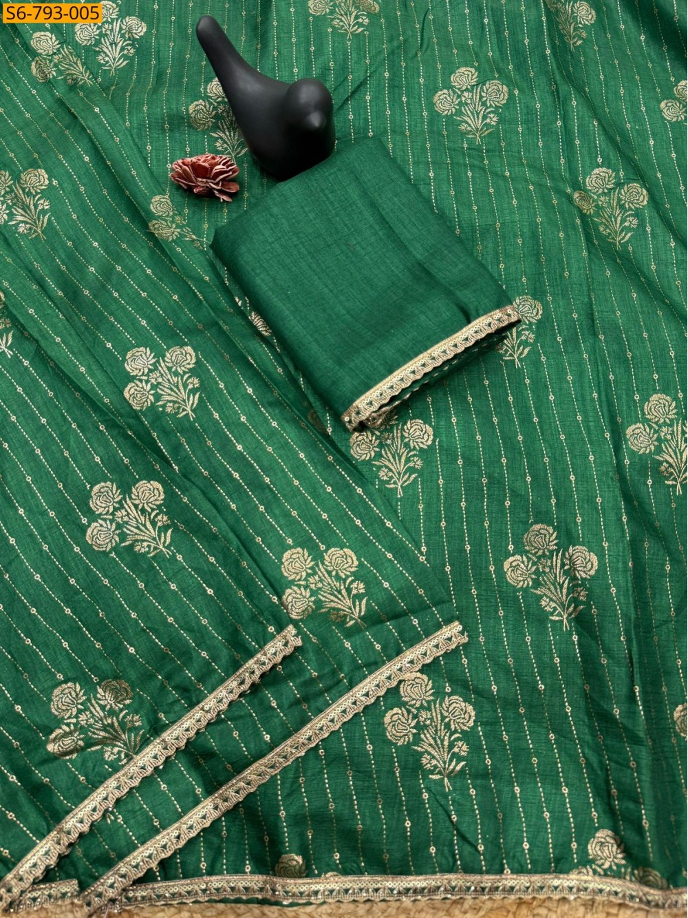 Fancy Foil Prined Saree
