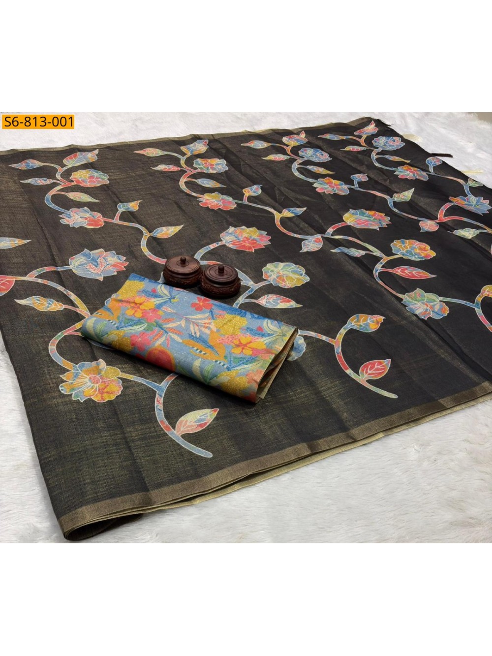 Fancy Soft Erode Silk Saree