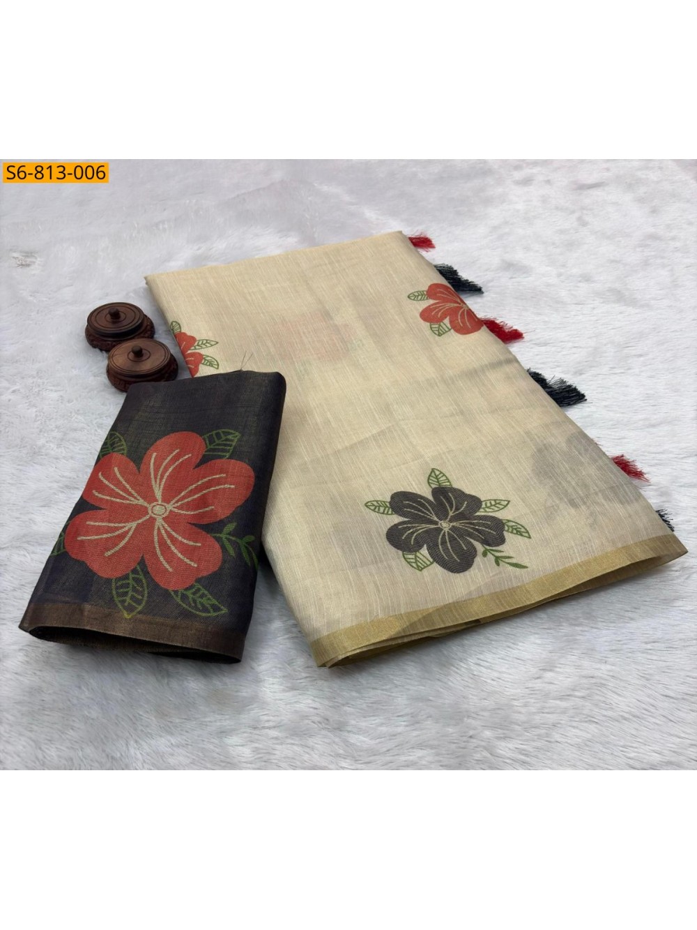 Fancy Soft Erode Silk Saree