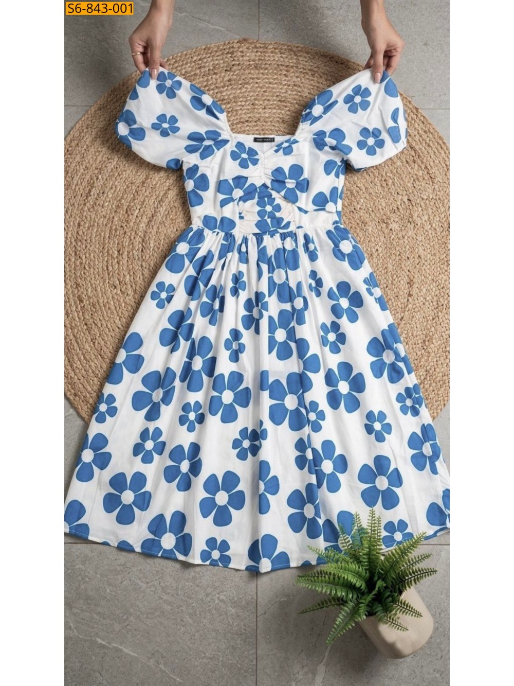 Fancy Blended Cotton Maxi
