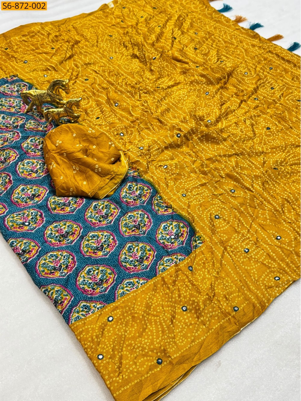 Fancy Soft bleck dola silk Saree