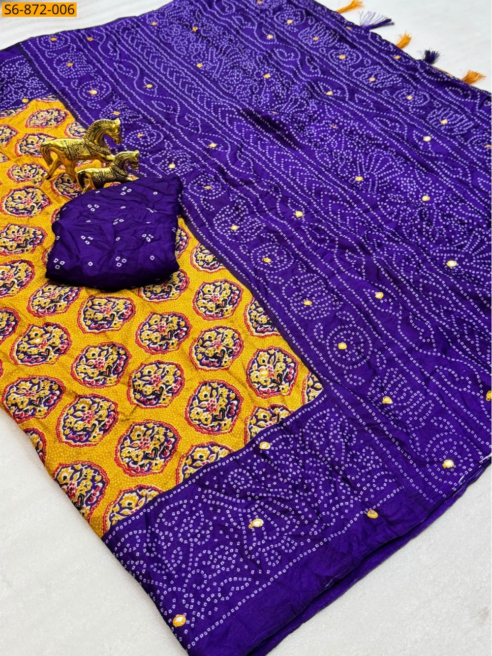 Fancy Soft bleck dola silk Saree