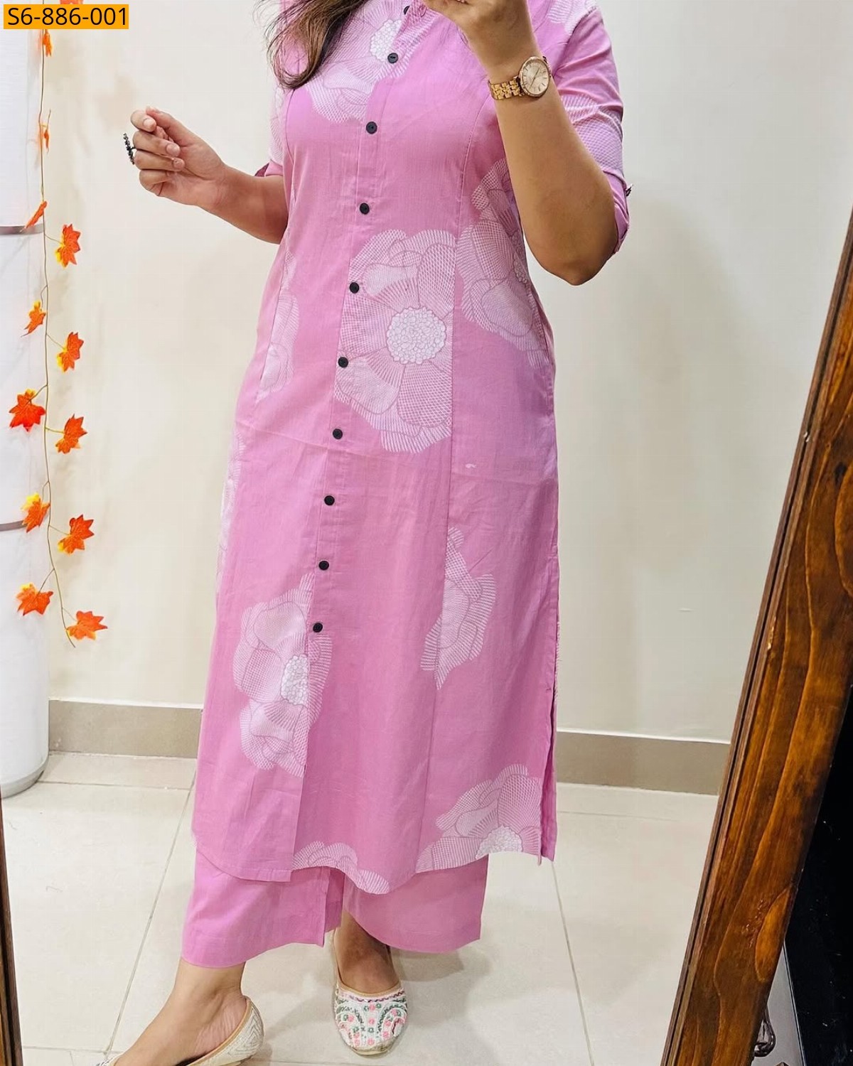 Fancy cotton Coord set