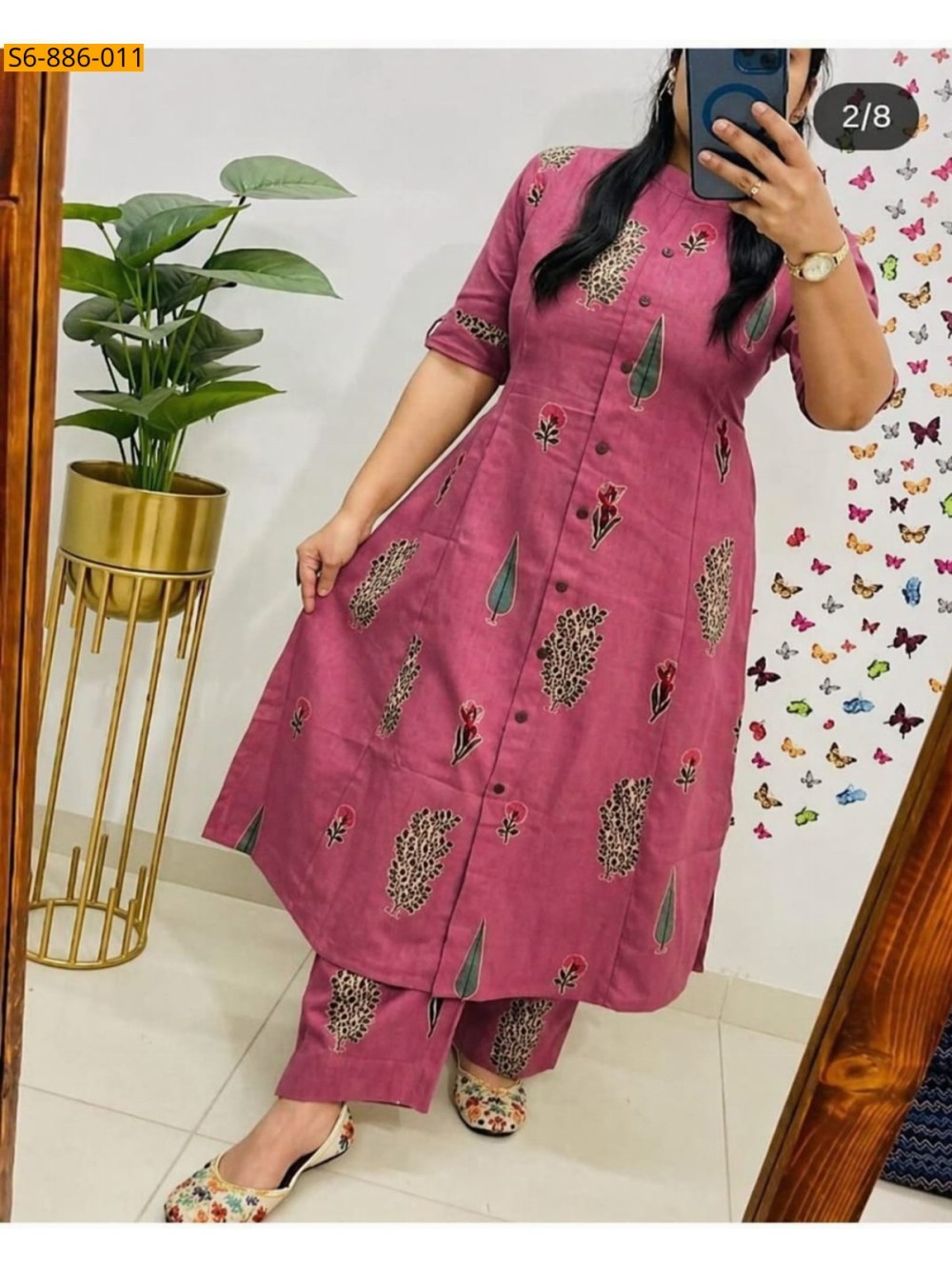 Fancy cotton Coord set