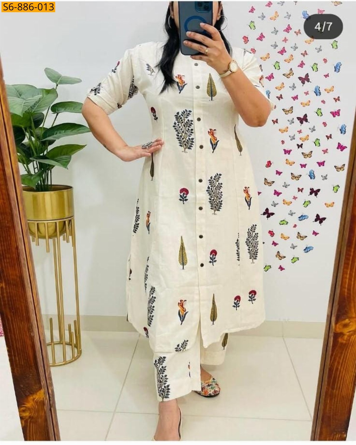 Fancy cotton Coord set