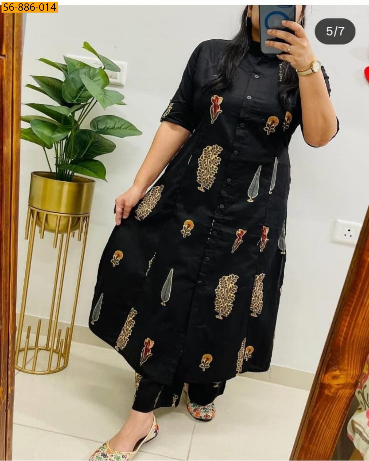 Fancy cotton Coord set