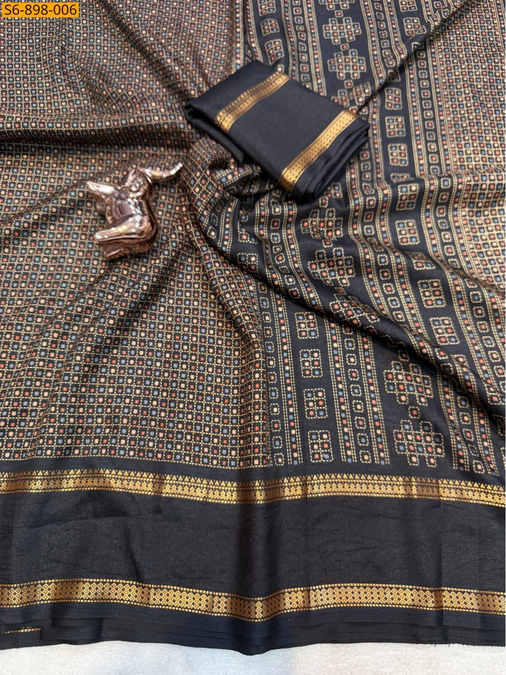 Fancy Tussar Silk Saree