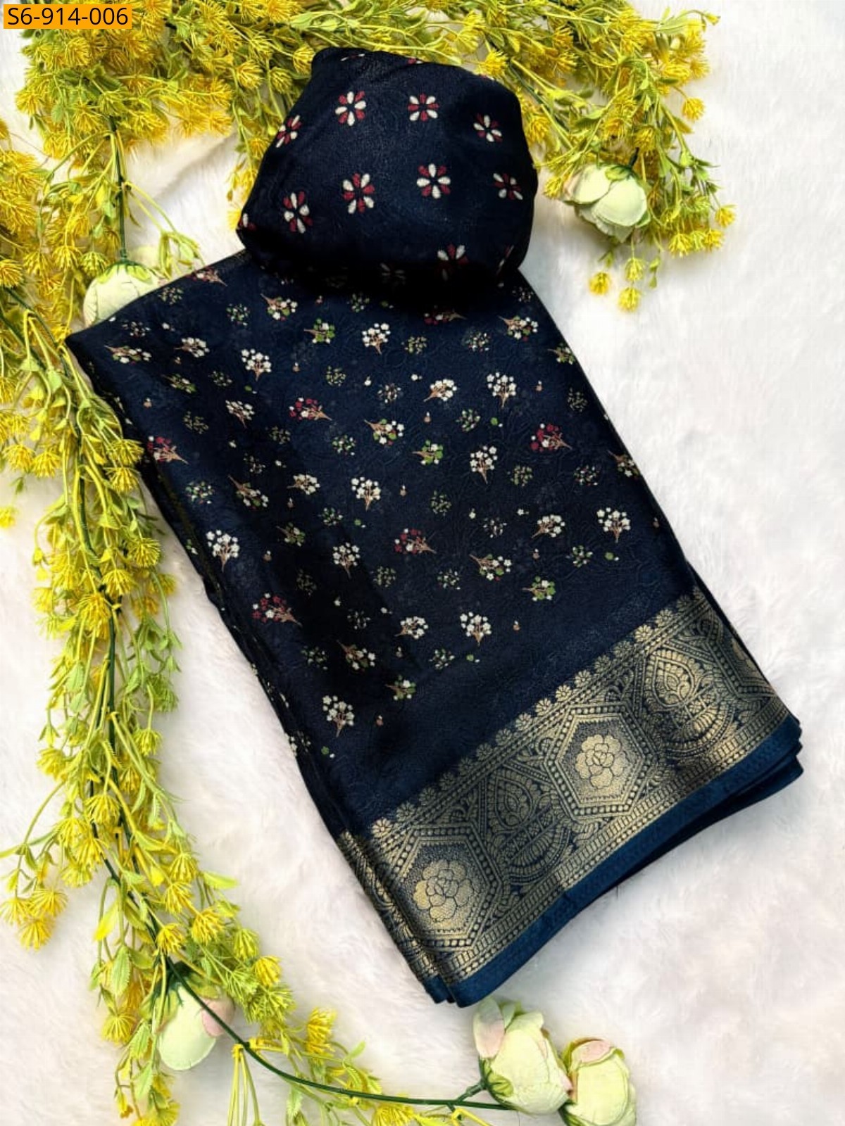 Fancy Marshmellow Saree