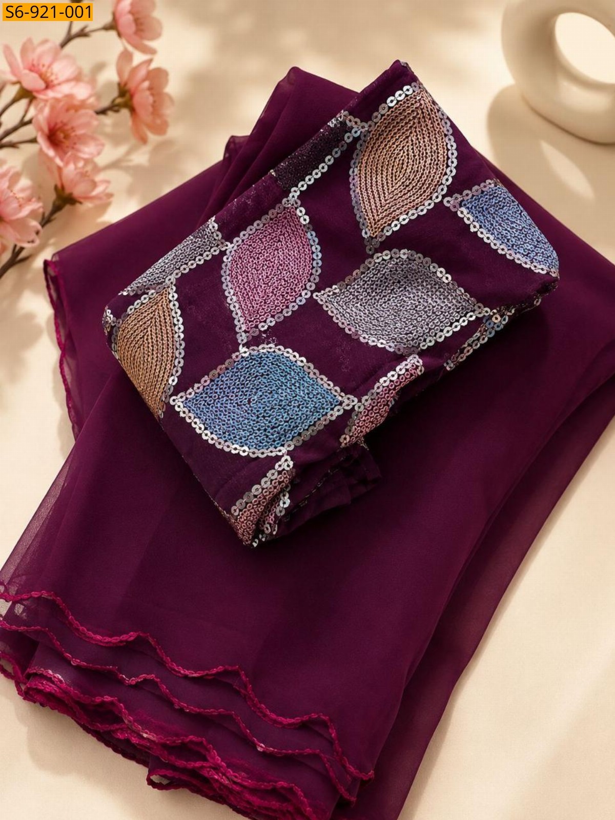 Fancy Soft Georgette Sarees