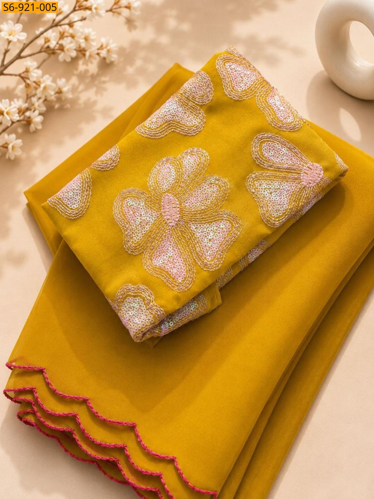 Fancy Soft Georgette Sarees