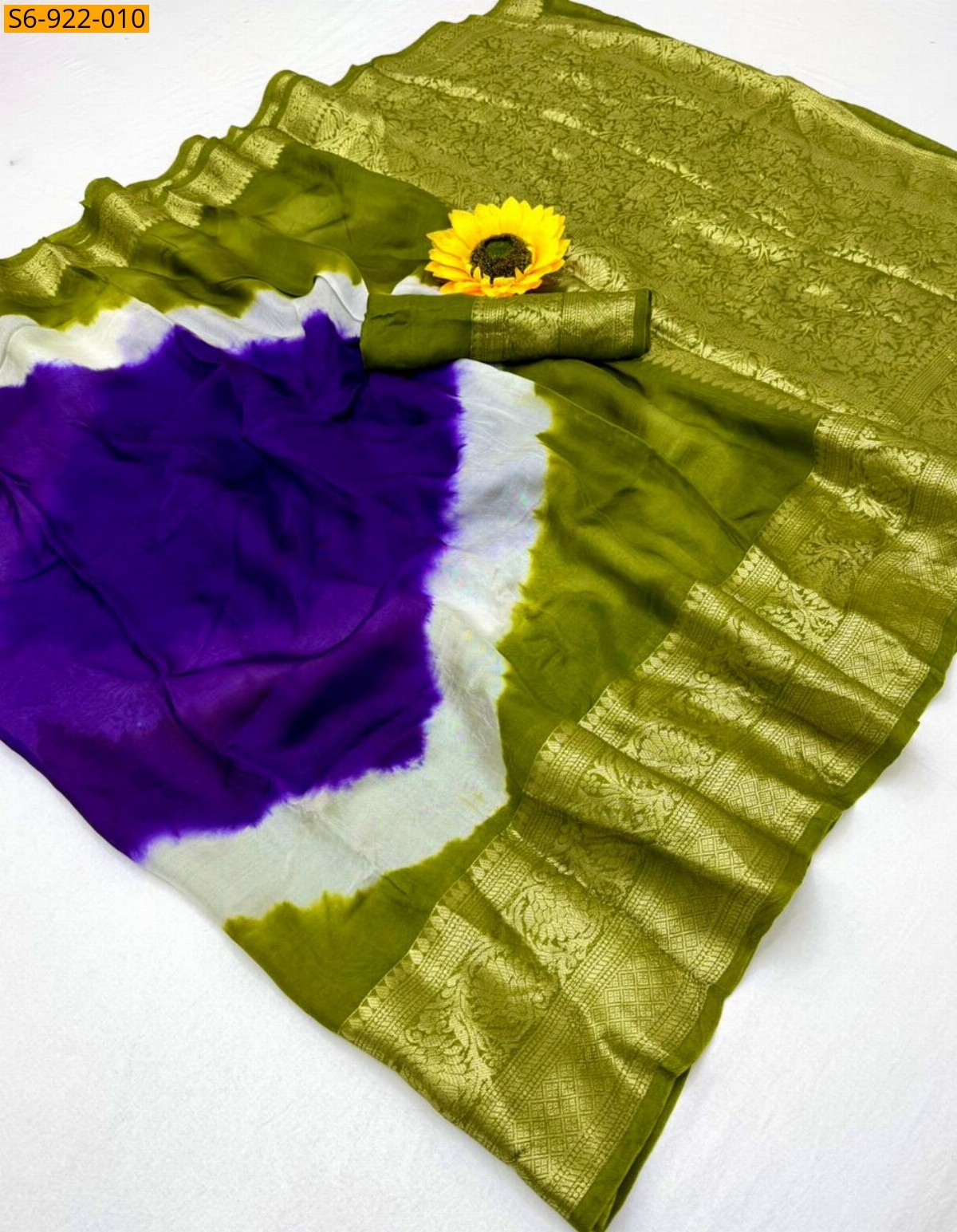 Green Fancy Cotton Silk Sarees