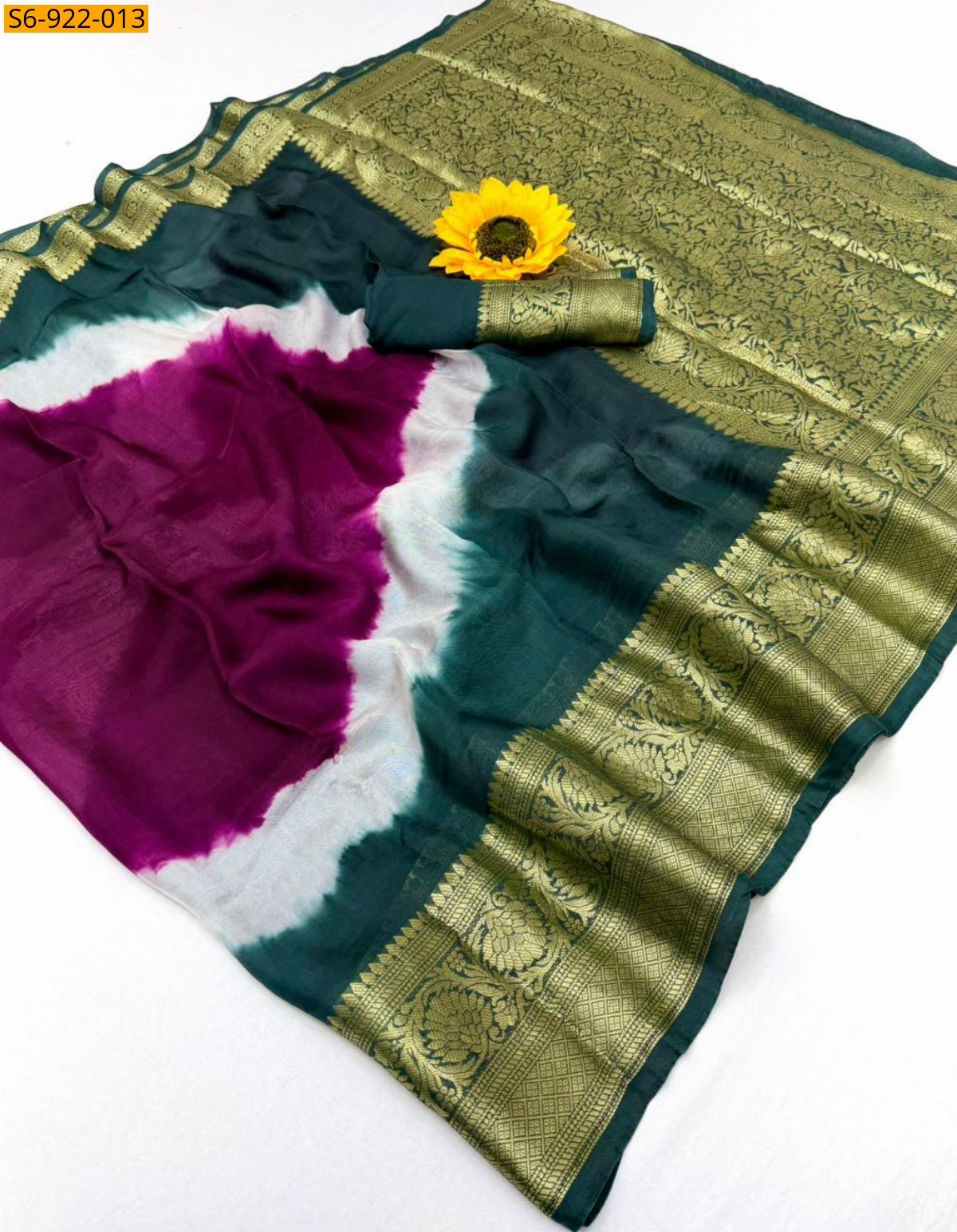 Green Fancy Cotton Silk Sarees